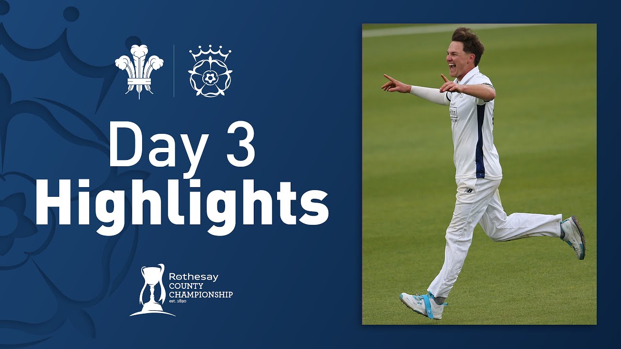 Sonny Baker Claims Maiden 5-For 😍 | Surrey v Hampshire Men - Rothesay CC Day Three Highlights