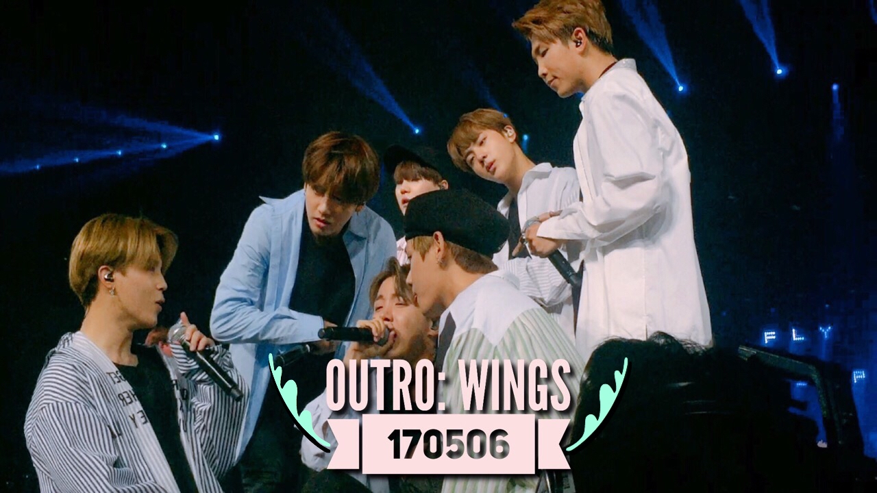 170506 Outro: Wings - BTS TWT Live in Manila Day 1