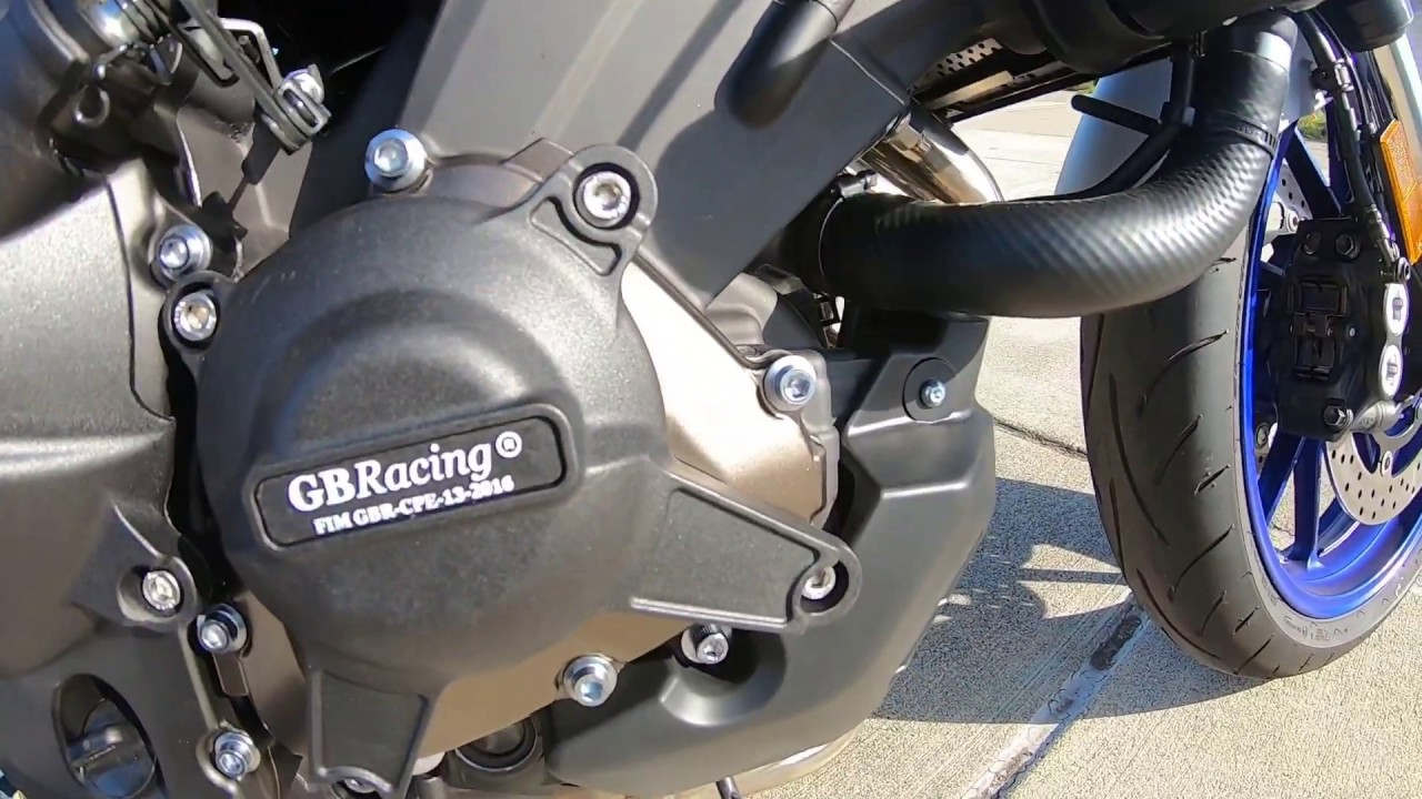 2020 Yamaha MT09 GB Racing  Engine Cover walk around