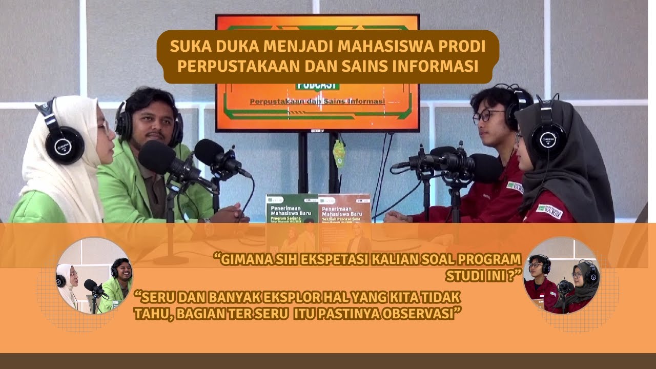 Suka Duka Mahasiswa Perpustakaan dan Sains Informasi Universitas YARSI.