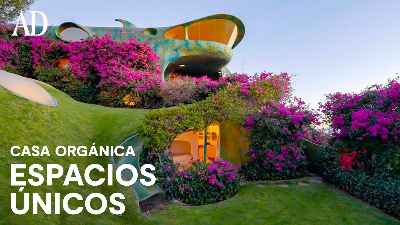 Casa orgánica: una casa enterrada con vistas a Ciudad de México | Espacios únicos | AD España