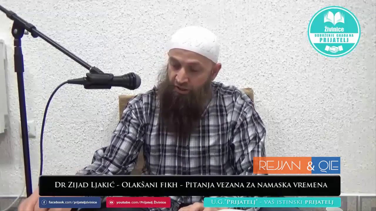 Svjesno/namjerno ne obavljanje namaza (da li naklanjati ili ne) - Dr. Zijad Ljakić