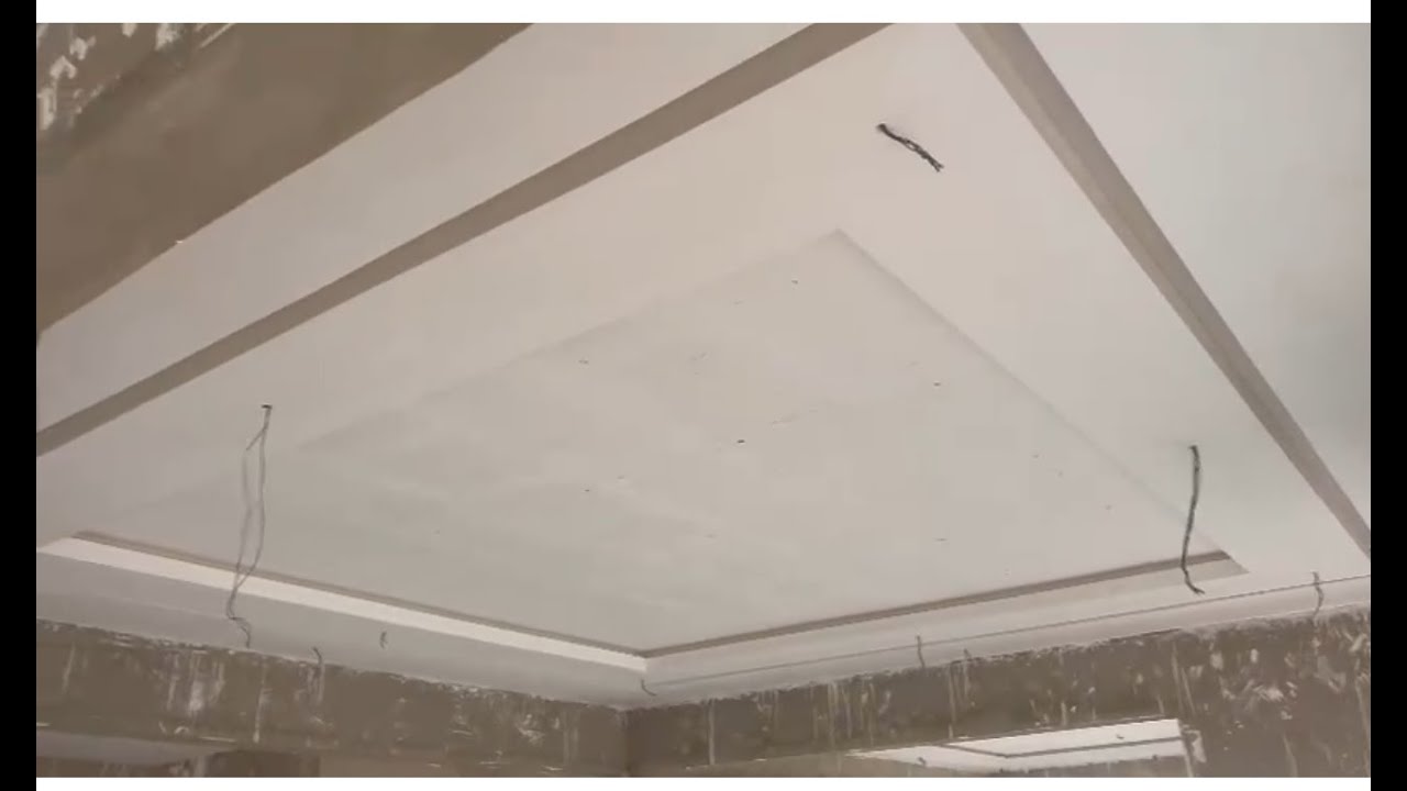 Building In Ghana | Step 2 of P.O.P. works complete #POPCeiling #BuildingInGhana #WorthWatching #GH
