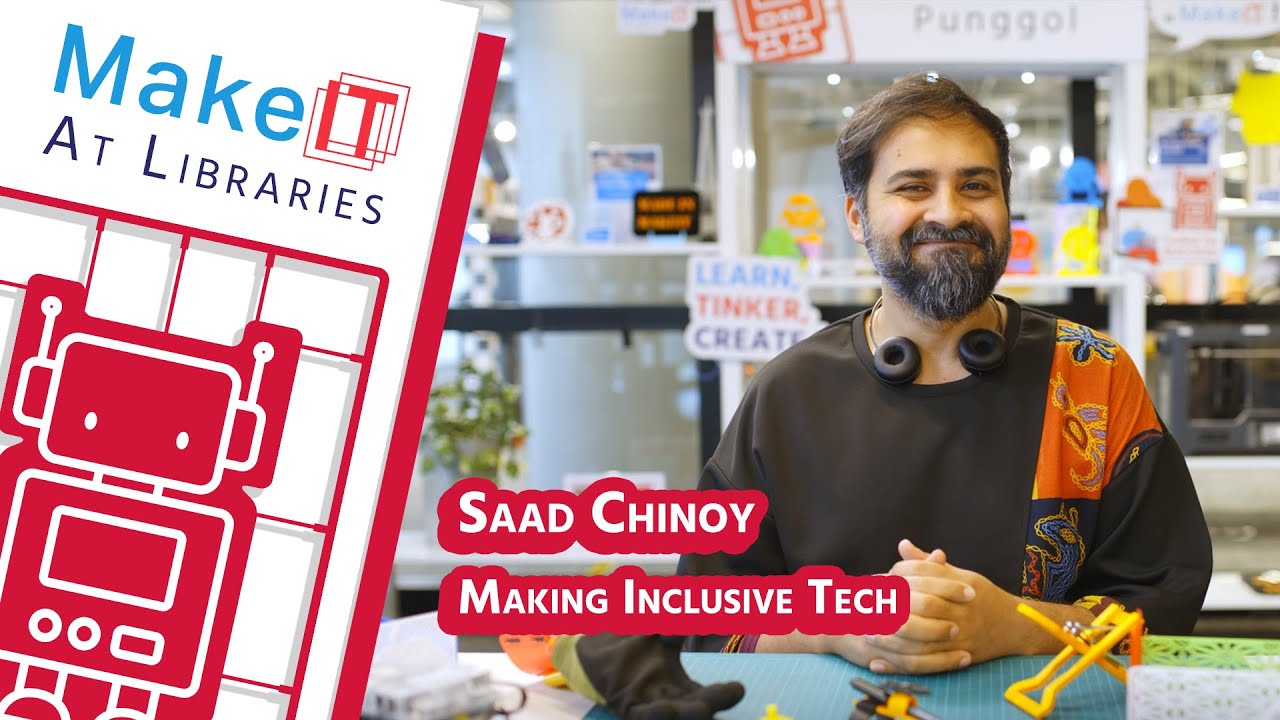 Making Inclusive Tech with Saad from Salvage Garden | Makers Next Door