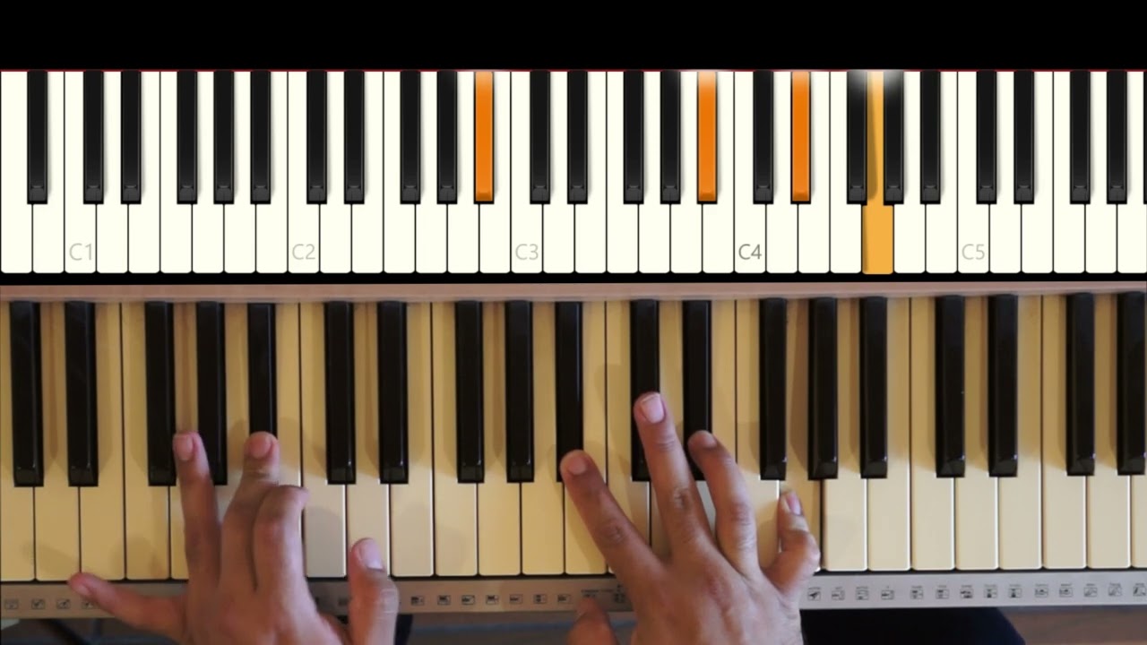 Cómo tocar cada puerta de un colegio magneto piano o teclado