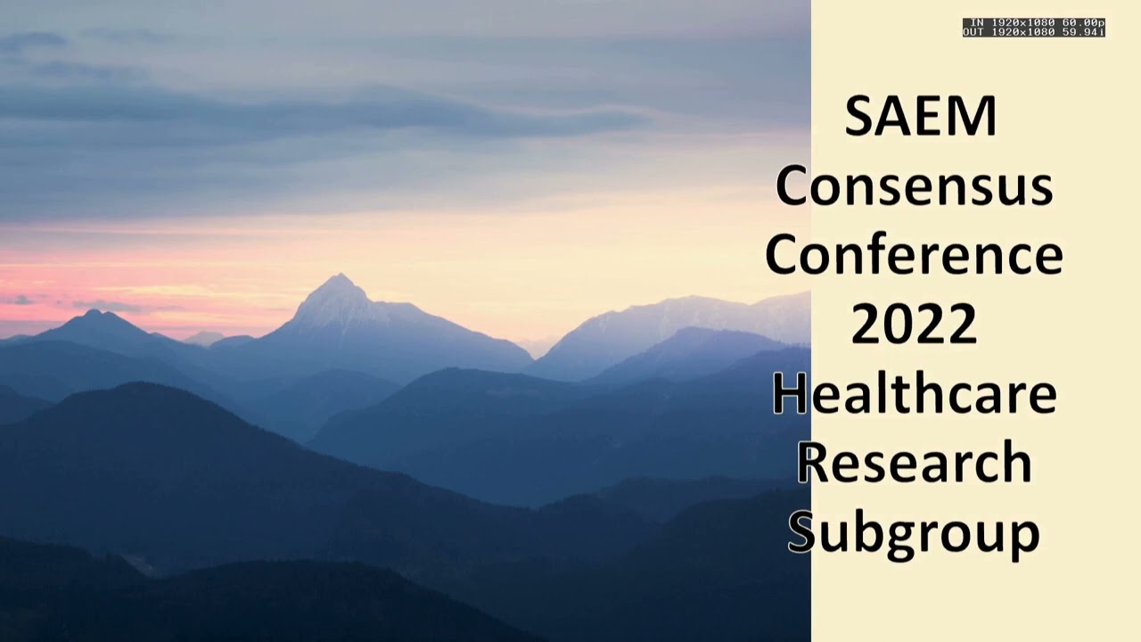 SAEM22 Consensus Conference&mdash; Developing a Research Agenda for Addressing Racism in EM #4
