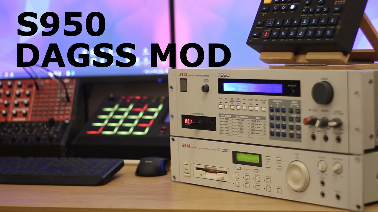 Akai S950 DAGSS mod