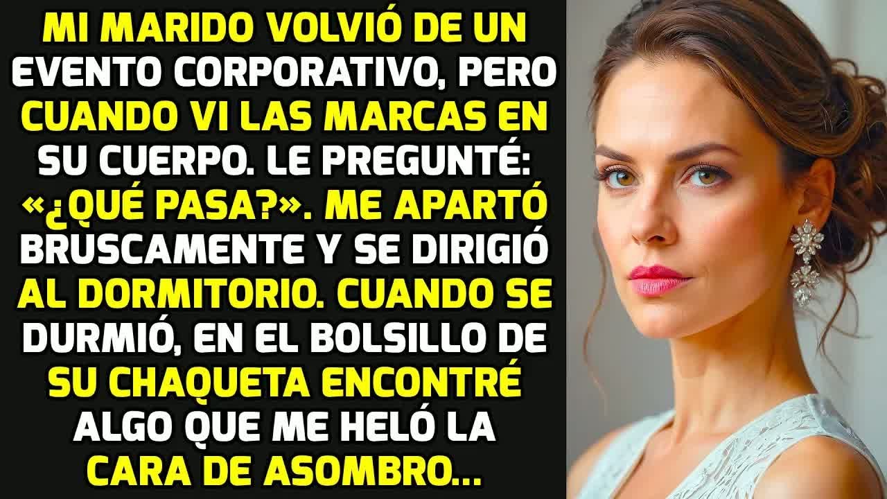 Mi Marido Volvió De Un Evento Corporativo Pero Cuando Vi Las Marcas En Su Cuerpo.. HISTORIAS LA VIDA