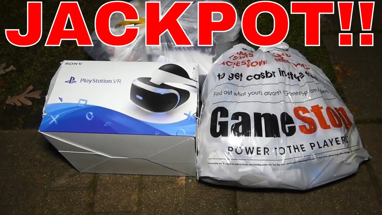 JACKPOT!!! Gamestop Dumpster Dive Night #356