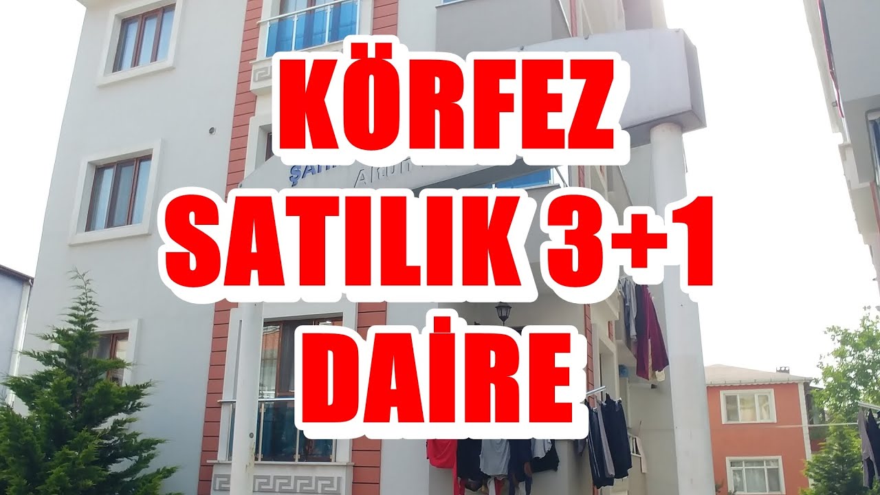 KOCAELİ KÖRFEZ FATİH MAHALLESİ SATILIK 3+1 DAİRE