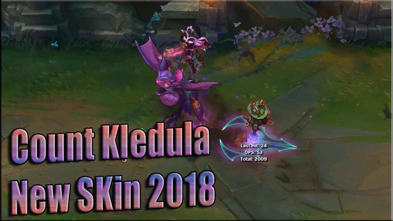 Count Kledula New SKin 2018 || League of Legends Khedula SKin Skin Spotlight !