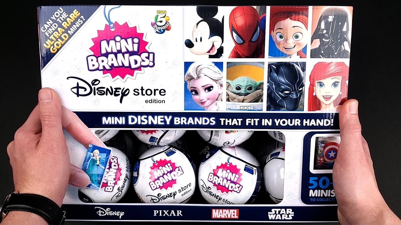 Opening Mini Brands Disney Store Edition