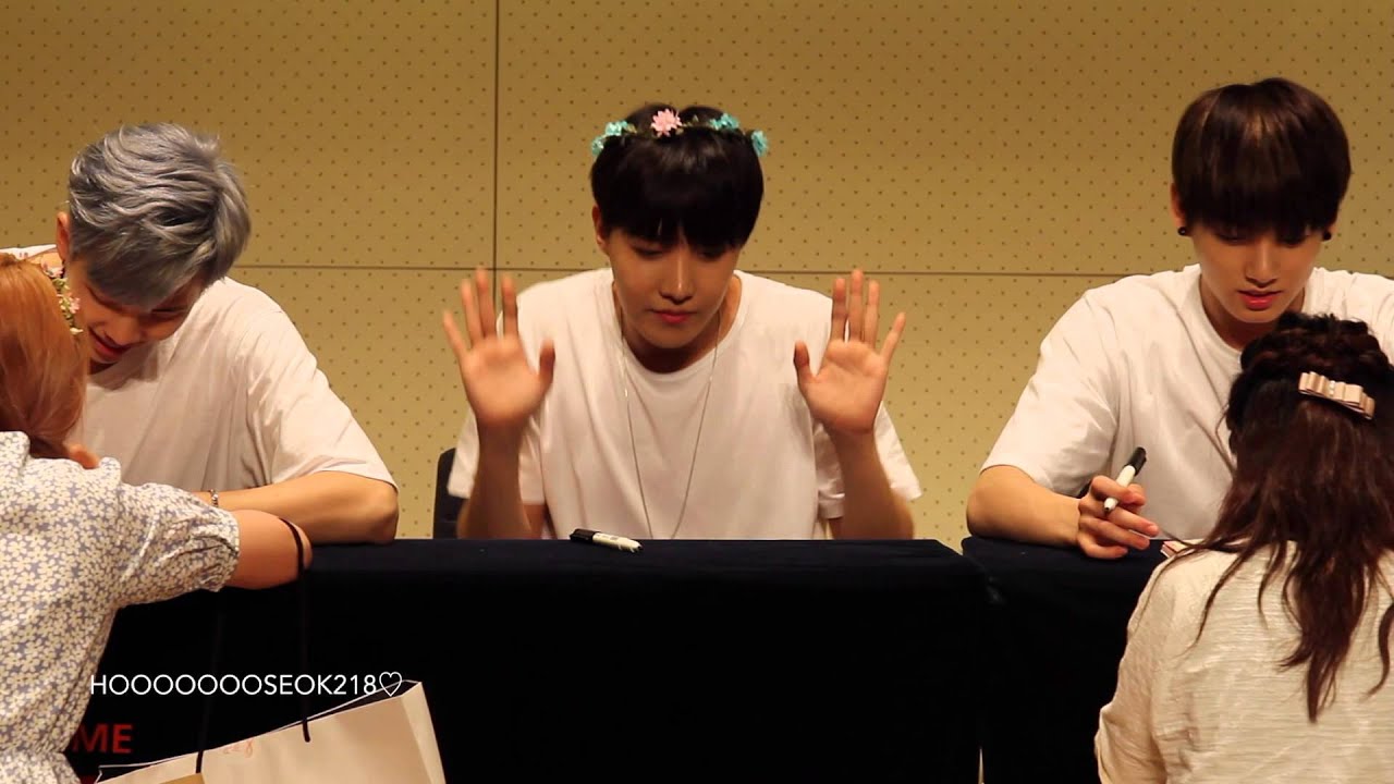 150509　팬사인회 방탄소년단 bts 호석 jhope 제이홉