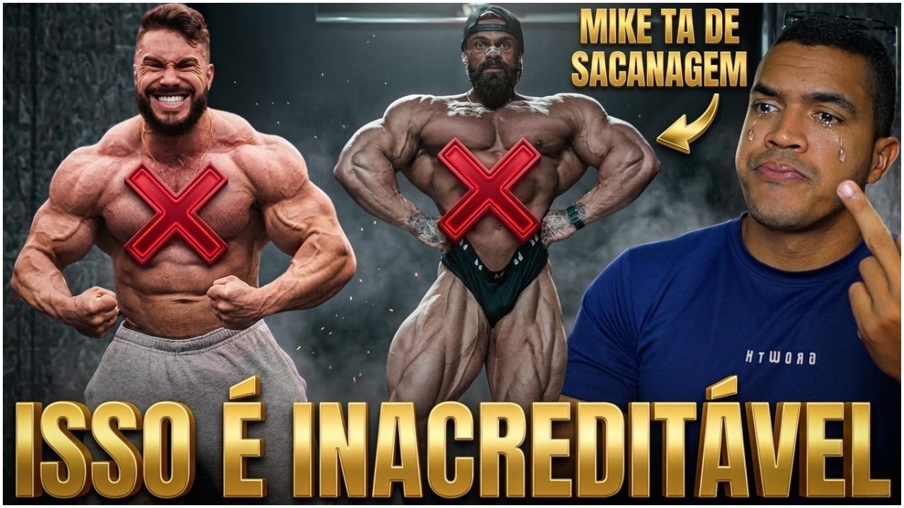 URGENTE! GABRIEL ZANCANELLI TA FORA DO ARNOLD E MIKE NÃO BATEU O PESO
