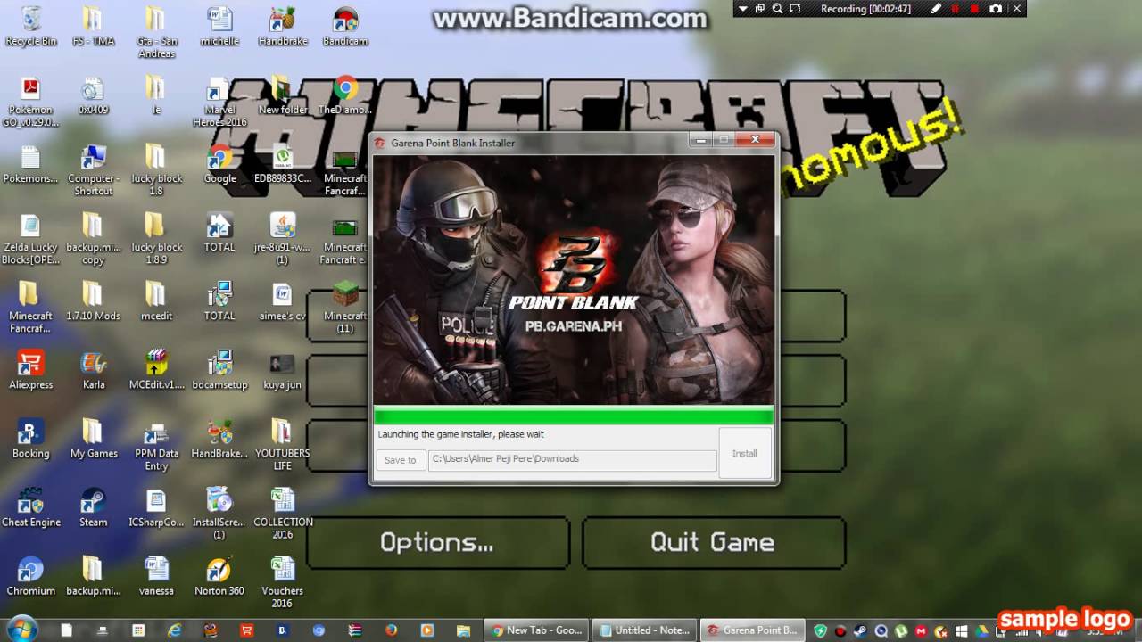 HOW TO DOWNLOAD POINT BLANK OR PB