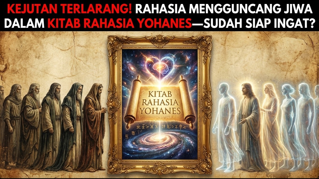 KEJUTAN TERLARANG! Rahasia MENGGUNCANG Jiwa Dalam Kitab Rahasia Yohanes—Sudah Siap Ingat?