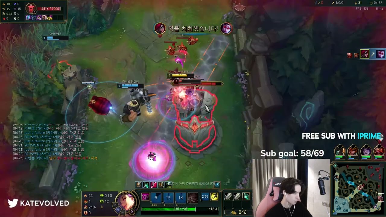 Challenger KR - Katarina vs Corki - KatEvolved Live VOD [4/24/2022]