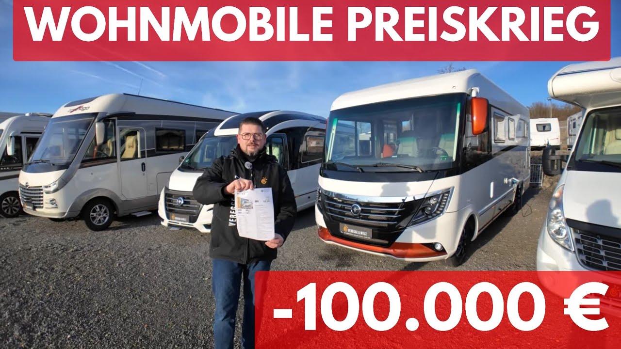 -100.000 &euro; weil gebrauchte Wohnmobil unter Preisdruck Niesmann & Bischoff Arto 79R muss raus