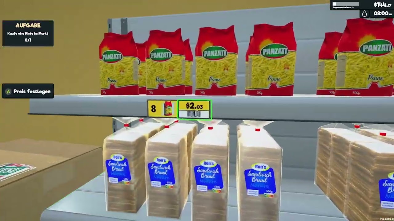 Supermarket Simulator : Billig Das Willig , Ist der Laden der Straße würdig ? (Folge 2)