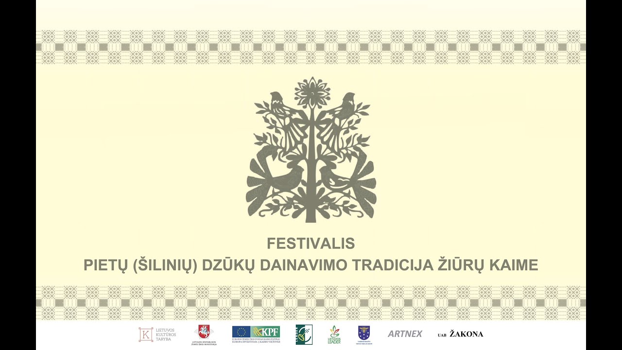 FESTIVALIS ,,Pietų (šilinių) dzūkų dainavimo tradicija Žiūrų kaime 2021