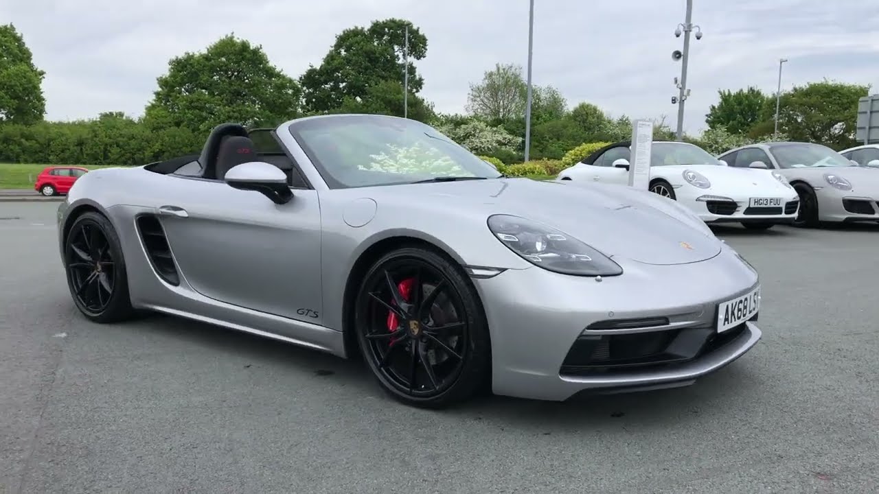 2019 Porsche 718 Boxster GTS, in GT Silver Metallic
