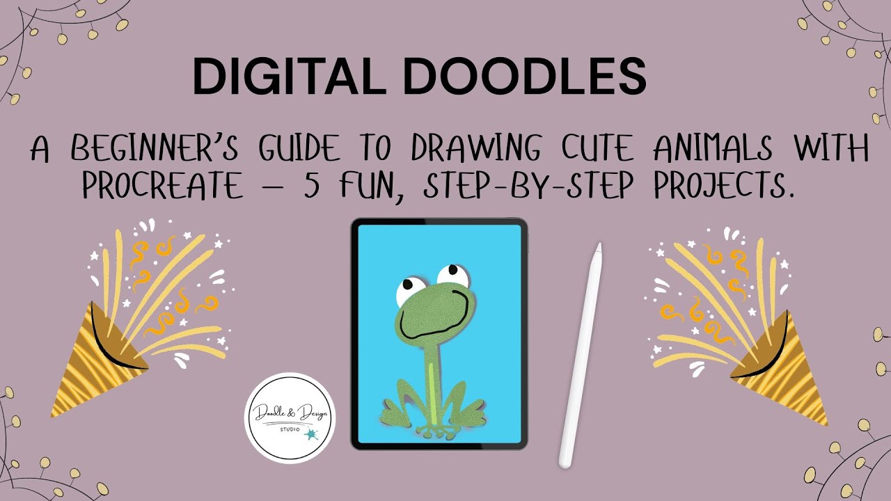 Learn Procreate Drawing Cute Animals Course Overview