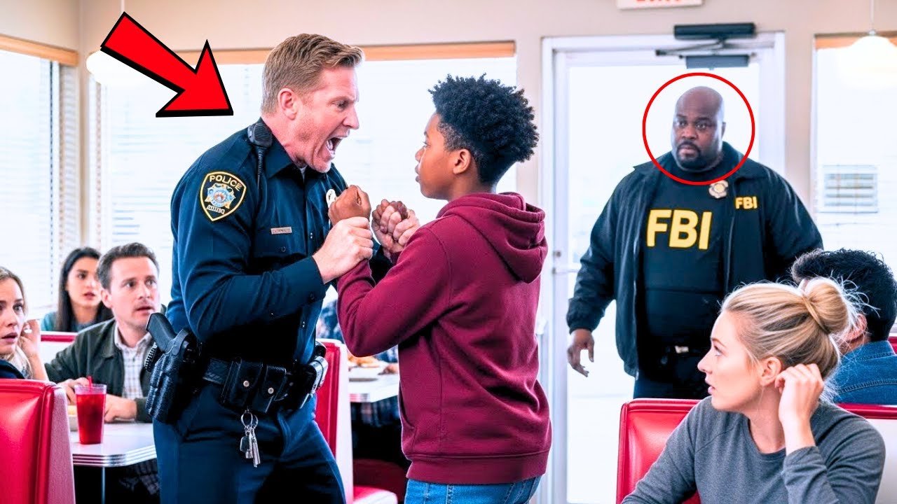 Cop ASSAULTED A Black Kid At Diner, Unaware His Father Is An FBI Agent
