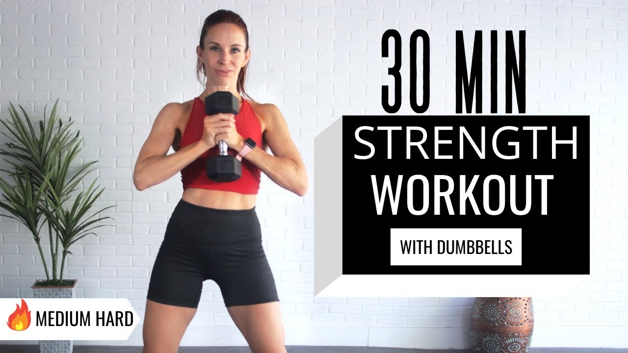 30 MIN INTENSE SCULPT & TONE FULL BODY STRENGTH WORKOUT with COMPOUND MOVEMENTS || LOW IMPACT