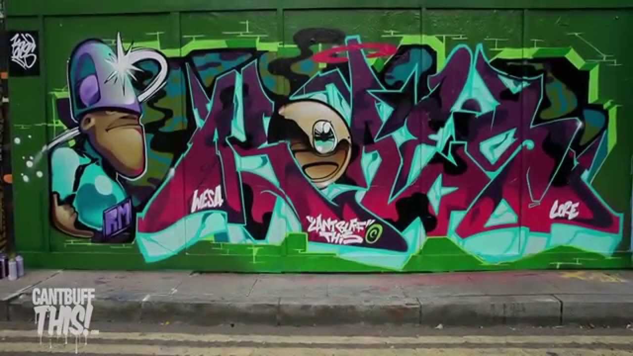 CANTBURNTHIS - Vol 3 Featuring Kaes London Graffiti