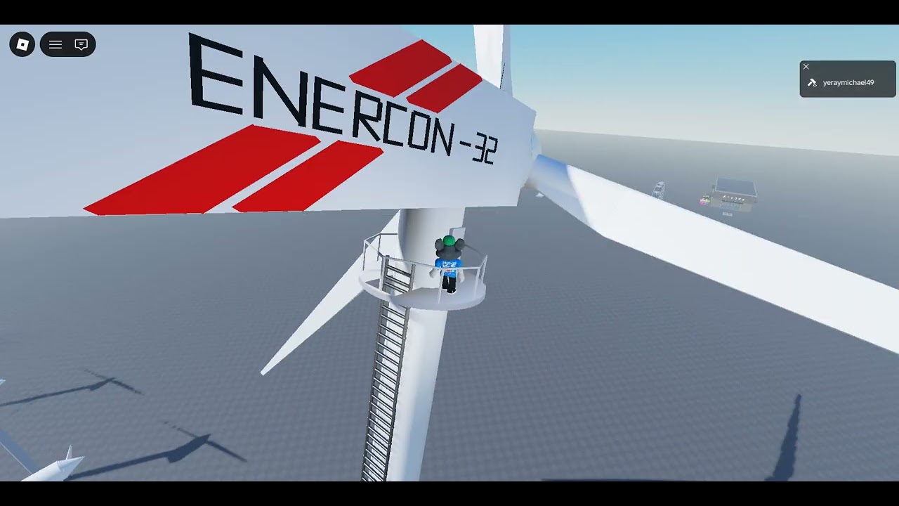 Enercon  E-32 Wind turbine making Noise in Roblox (don't hate  Roblox) @Yirielonidkhz