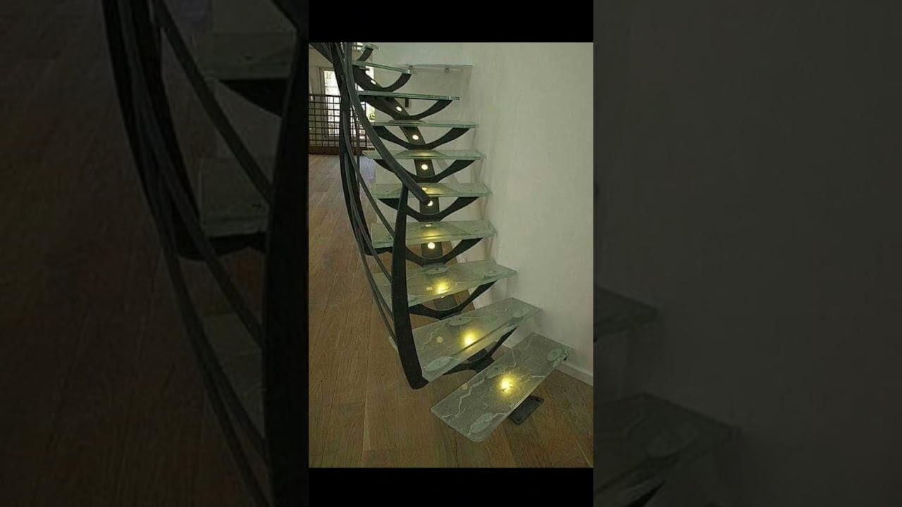 beautiful stairs CD design for home #viral #shorts
