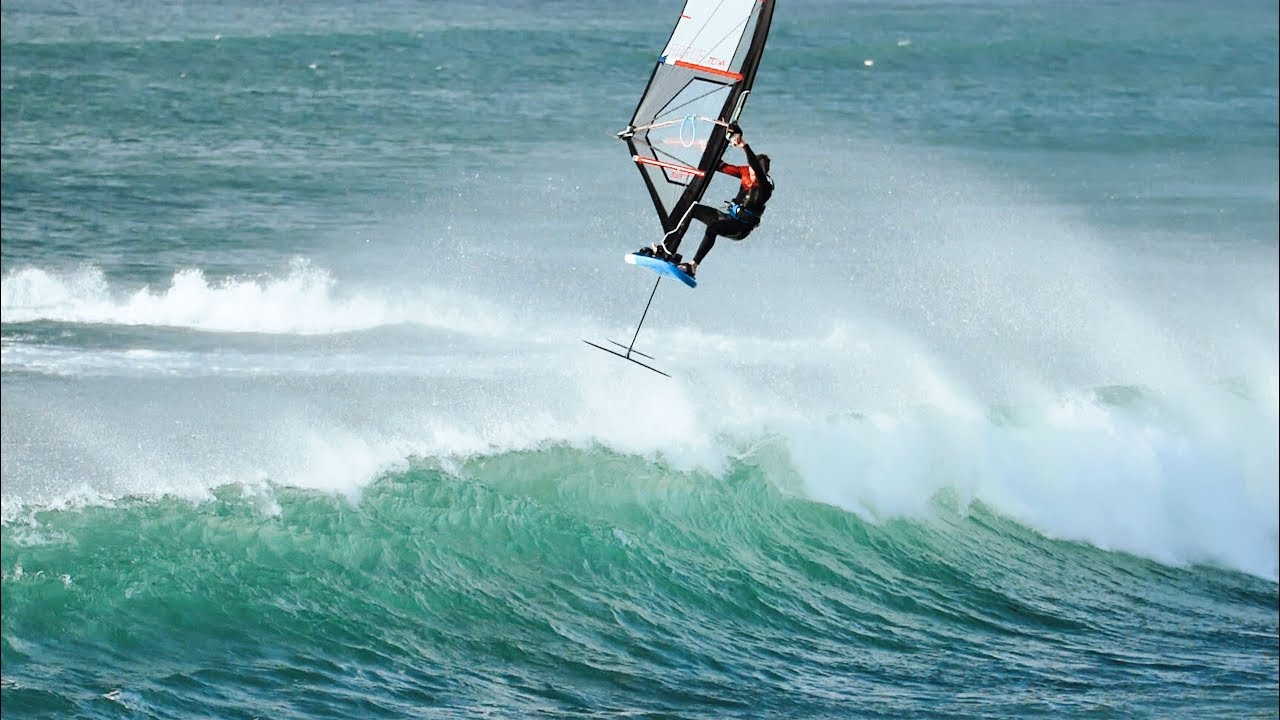 EXTREME FOIL WINDSURFING ► Waveriding BZH