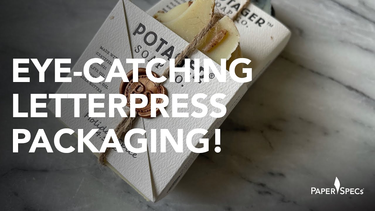 #Letterpress Printed Potager Soap Packaging – Paper Inspiration No. 493