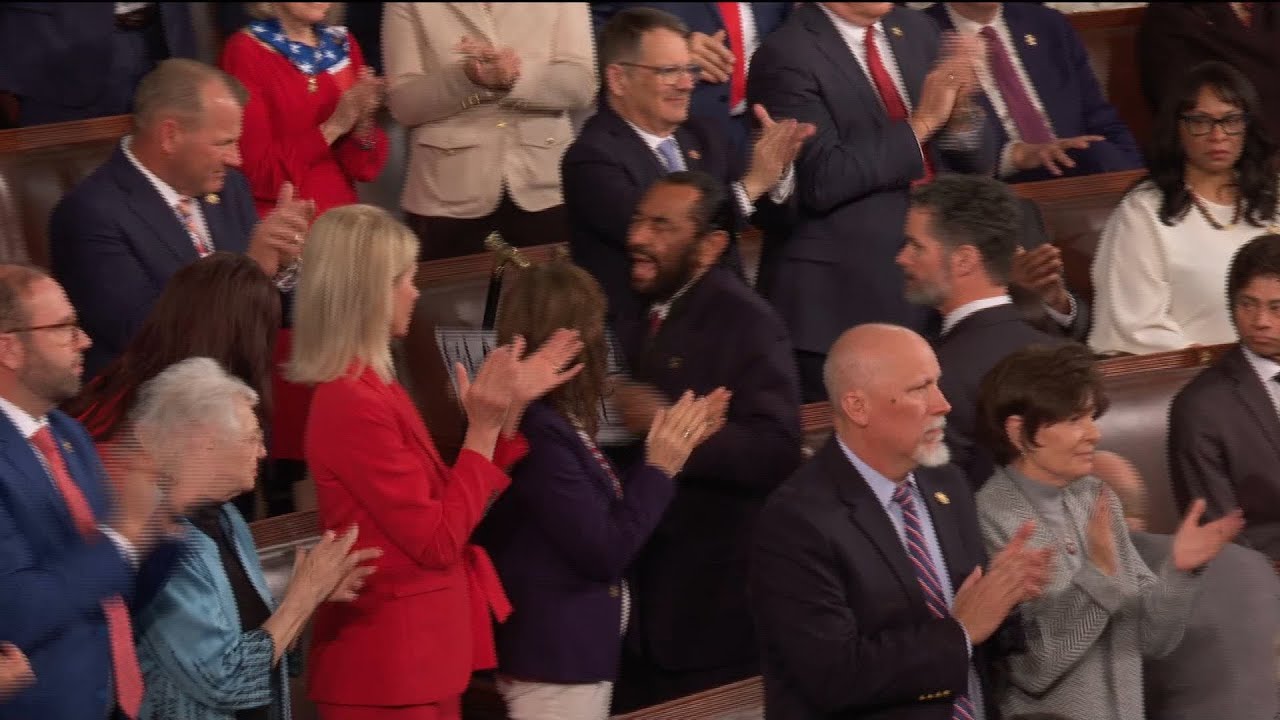 U.S. Rep. Al Green of Texas escorted out of the State of the Union