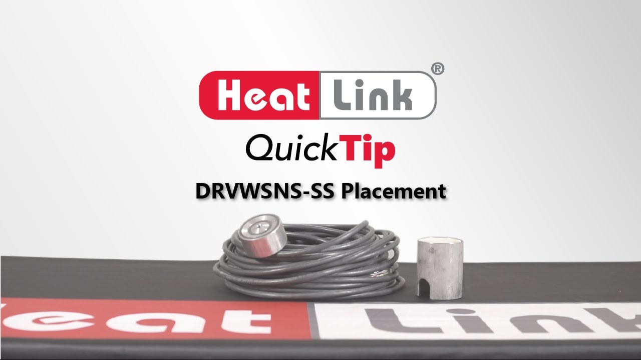 HeatLink Quick Tip - Driveway Sensor Placement