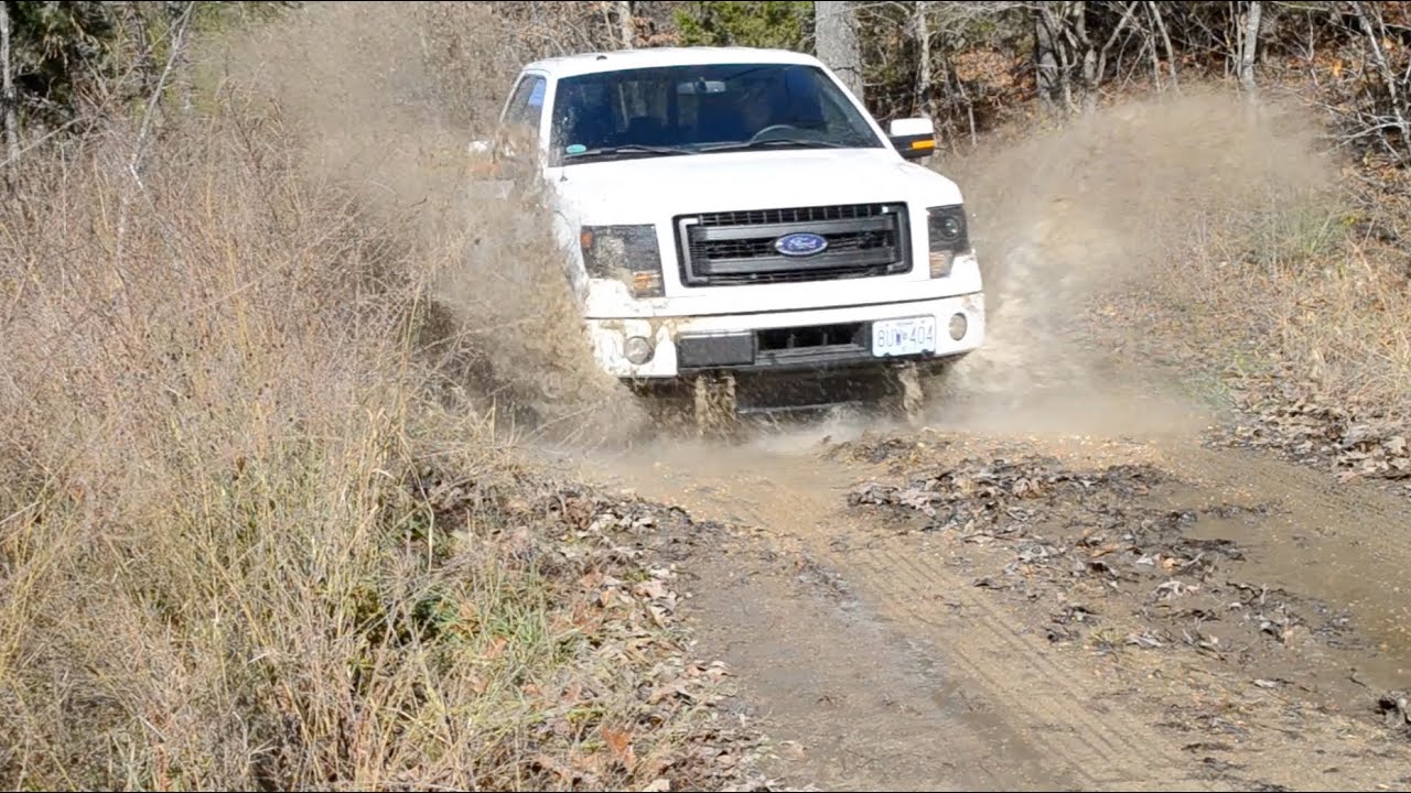 Offroading a Couple of F-150's