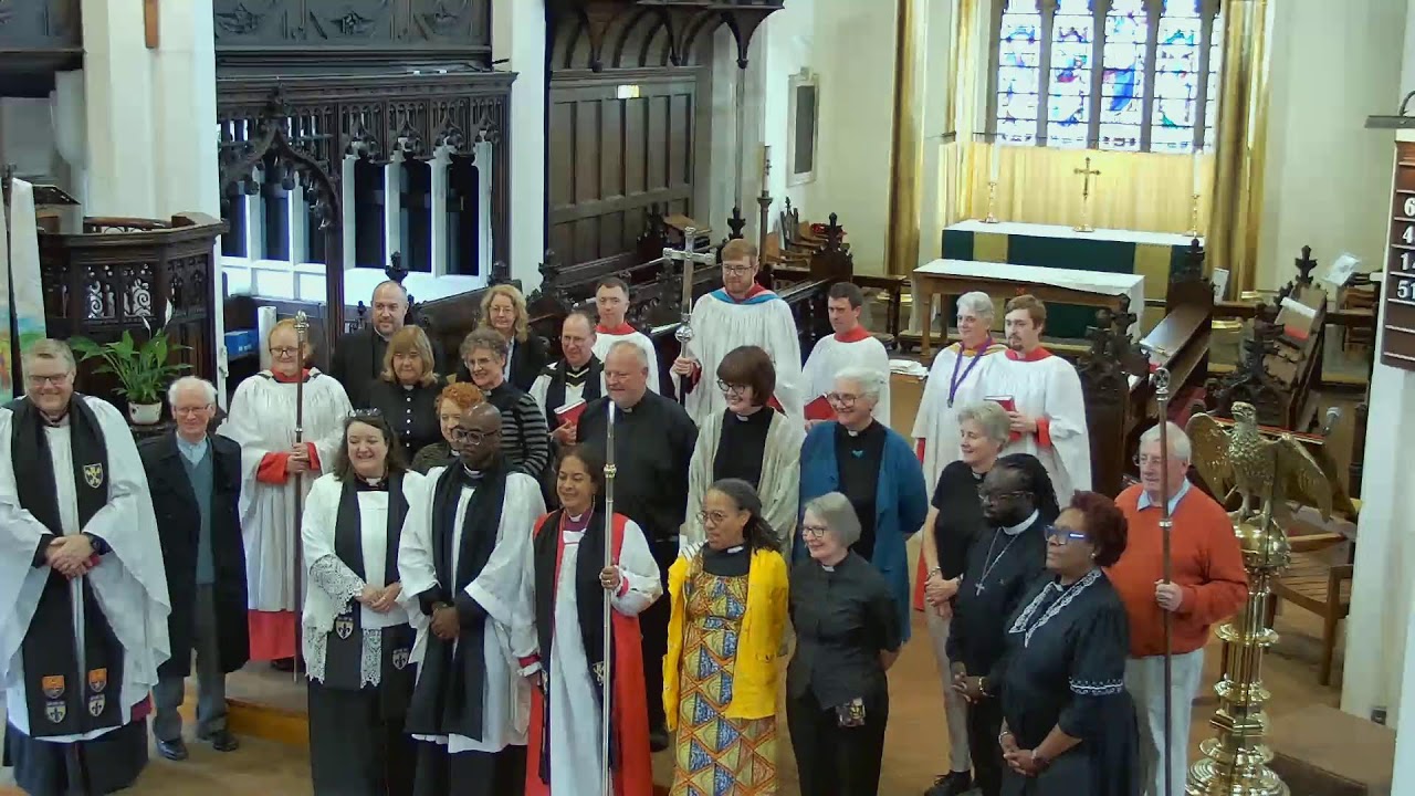 Service of Welcome for new Assistant Curate Wayne Simmonds - live from Huddersfield Parish Church