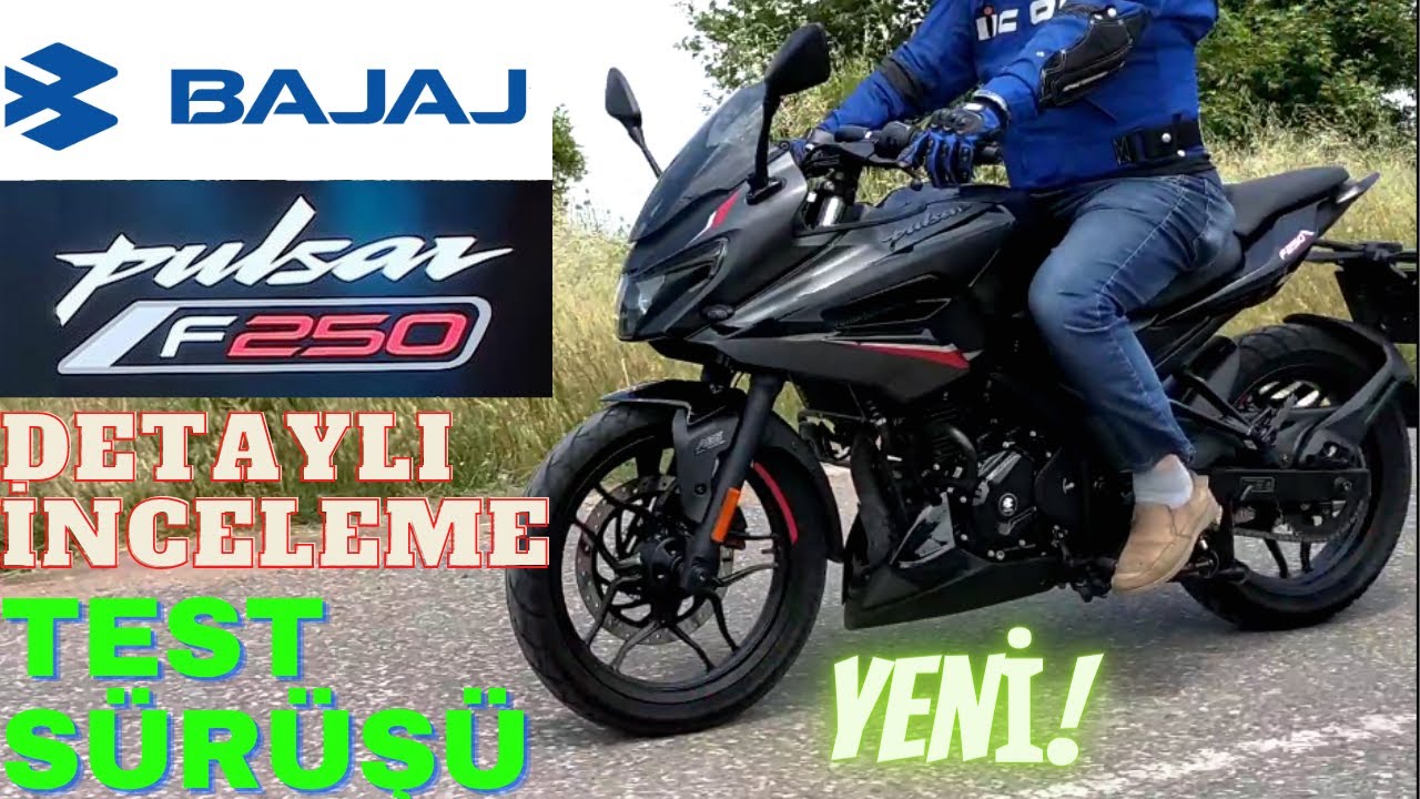 BAJAJ PULSAR F250 Detaylı İnceleme ve Test Sürüşü.. | Bajaj N250 Top Speed  #bajaj #bajajpulsarf250