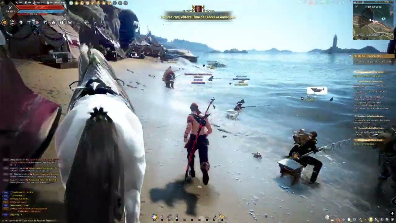 Pescaria em Black Desert Online