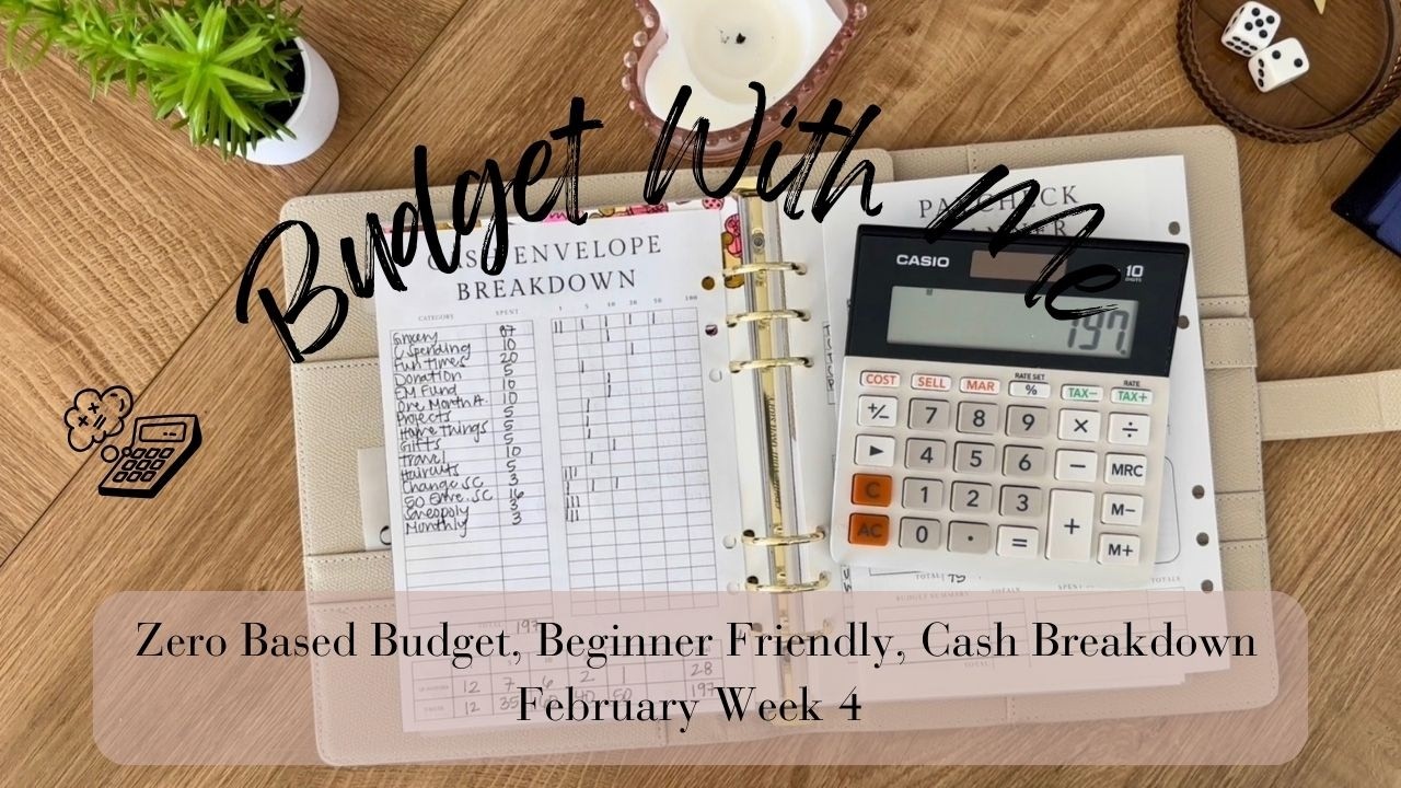 Budget With Me | $1,375 | Feb. Week 4 | Budgeting for Beginners | Zero Based Budget | Cash Envelopes