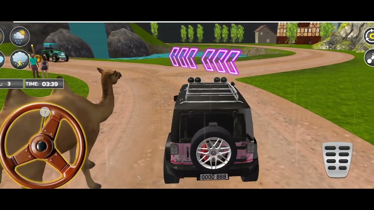 Thar Game drive in 🌧️ rain . enjoy Game and adventure #subscribe #treanding #games #gaming 