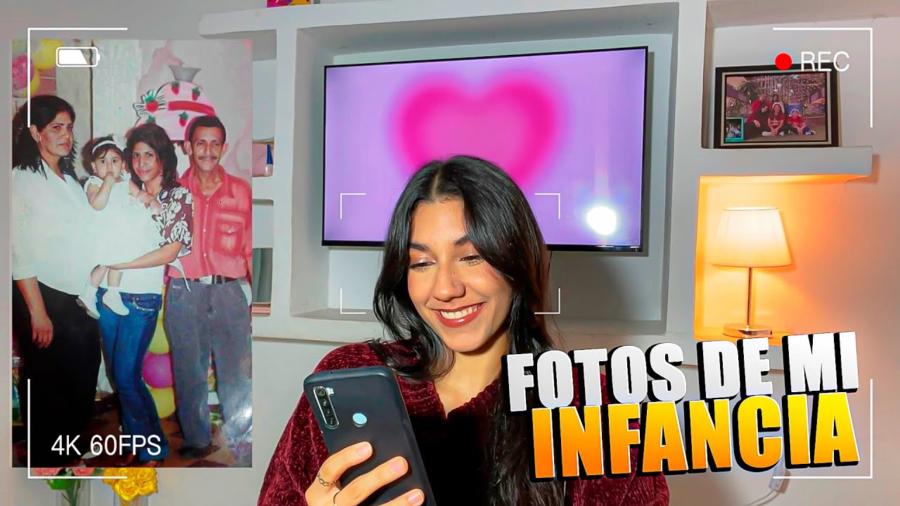 REACCIONANDO A FOTOS de mi INFANCIA ❤️🥹🥰 - Mensaje importante al final* | VALENT