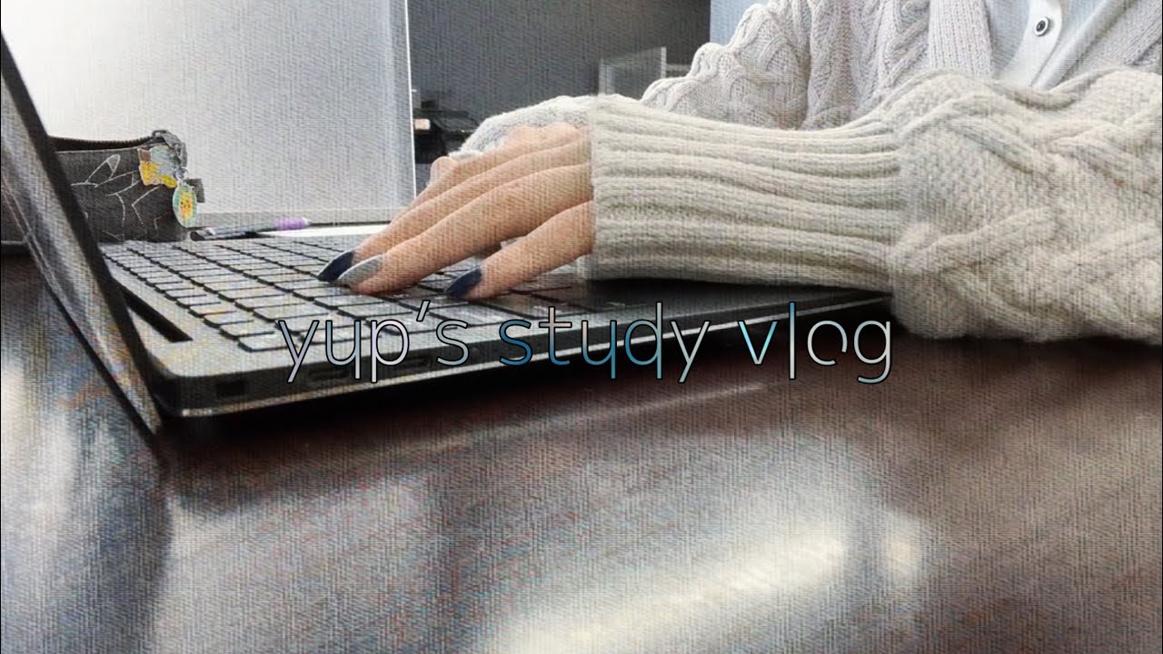 [study vlog] 卒研に追われる日々 | timelapse