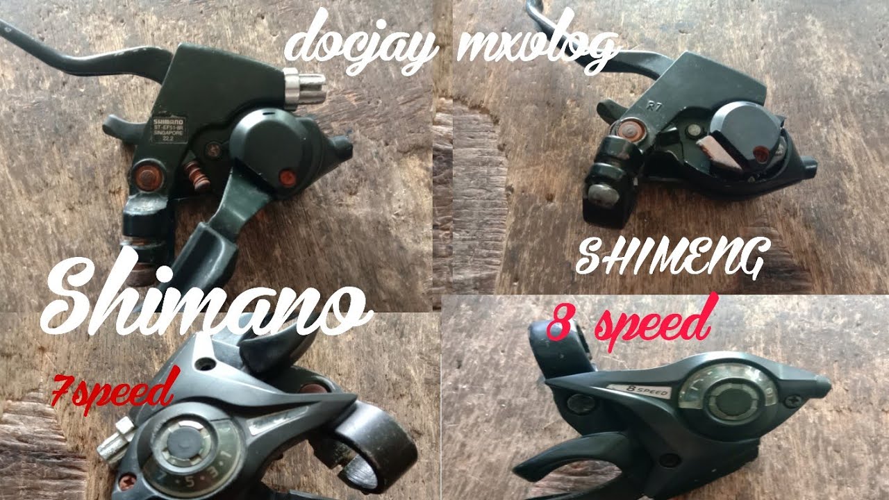 7 SPEED Shimano Combo Shifter/ 8 speed combo Shifter ordinary... same lang cla...7 SPEED ginawa 8.