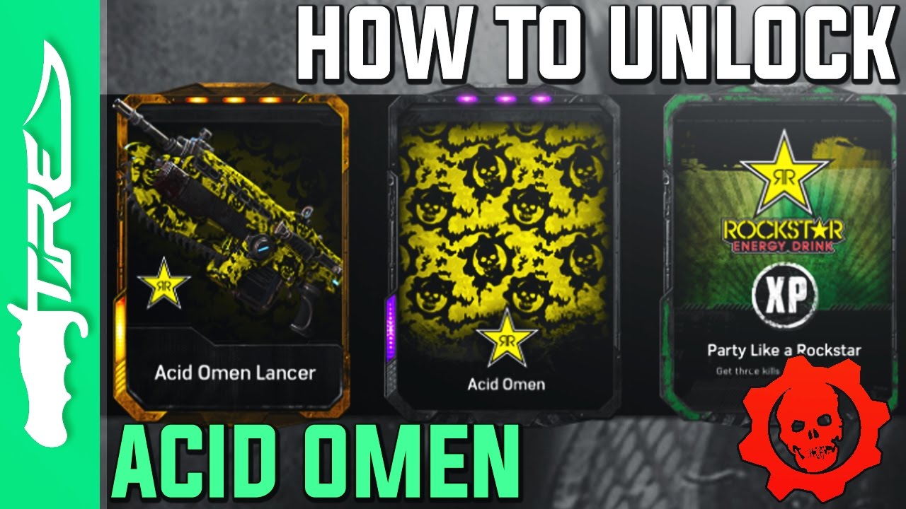 Gears of War 4 - How to Unlock Rockstar Energy Exclusive 