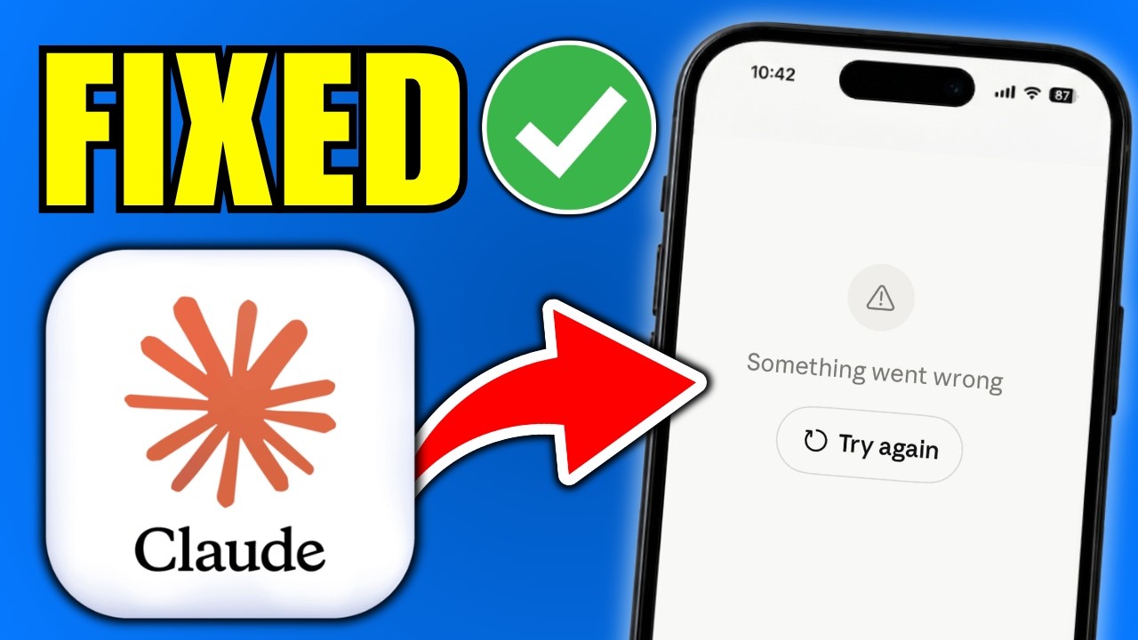 Как исправить ошибку &laquo;Something Went Wrong, Try Again&raquo; в Claude AI на iPhone