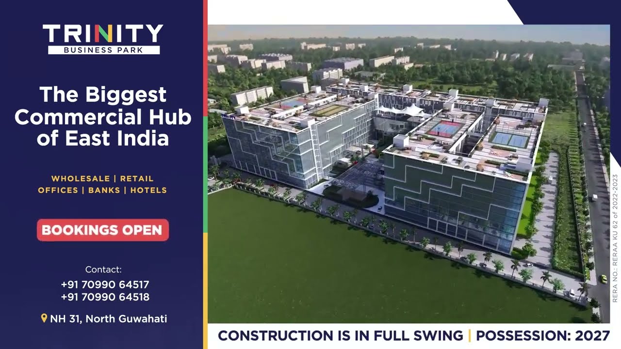 Trinity Business Park - #1 Selling Commercial Property in the North-East | North Guwahati, Assam