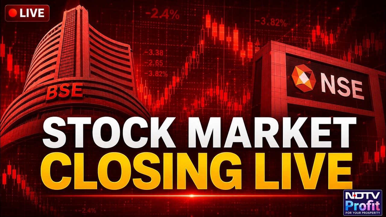 India Market Close LIVE: Nifty LIVE | Market Close LIVE Today | Share Market
