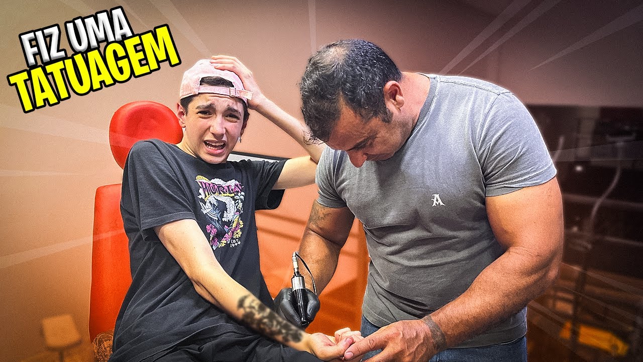 EU FIZ UMA TATUAGEM ESCONDIDO DA MINHA MÃE