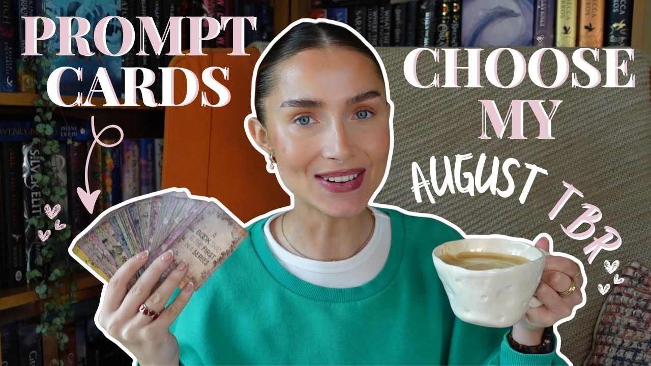 prompt cards choose my august reads🃏✨
